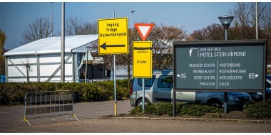 In de eerste golf was sprake van een enorme overcapaciteit in het Coronacentrum Urmond.