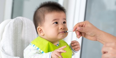 Kindje krijgt amoxicilline