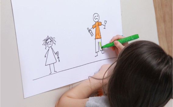 Onvoorspelbaarheid en chronische stress hebben invloed op de ontwikkeling van het kinderbrein.