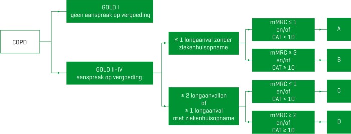 Schema voor de vergoeding van longrevalidatie binnen de basisverzekering voor COPD