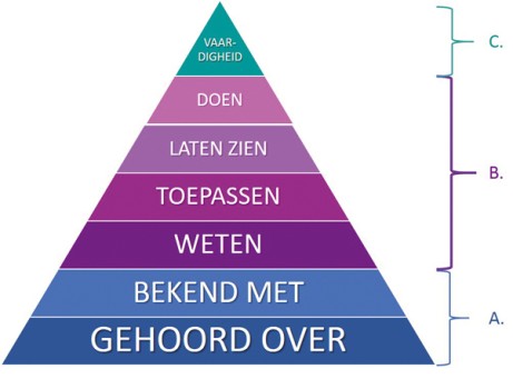 Uitbreiding van de piramide van Miller