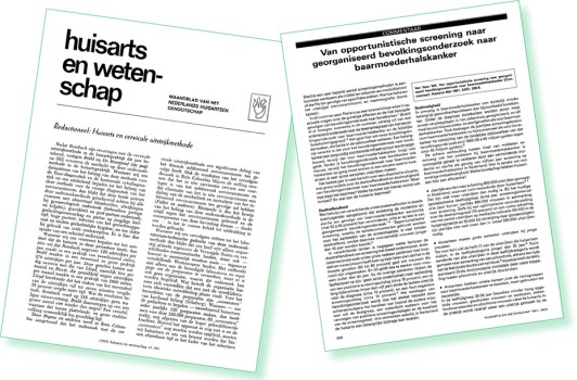 Het cervixuitstrijkje is een voorbeeld van hoe het perspectief op screeningsinstrumenten veranderde.