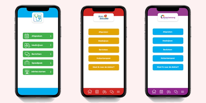 Regionale huisartsenapp