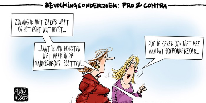 Cartoon mammografie