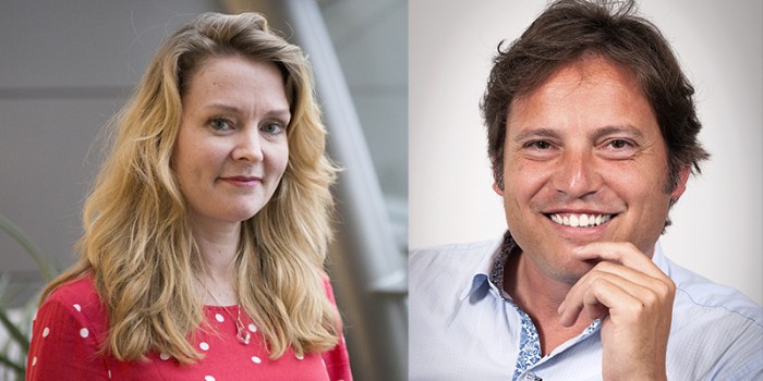 Freke Zuure en Niels Chavannes