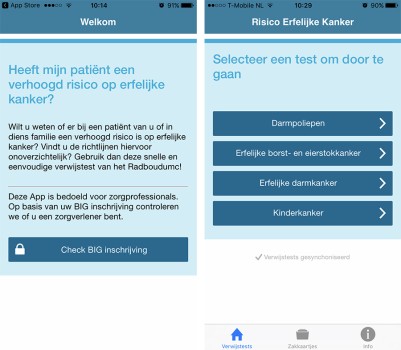App Risico Erfelijke Kanker