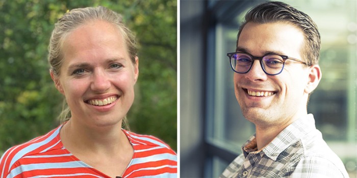 Eleonore Vennemann en Jeffrey Bouwmeester