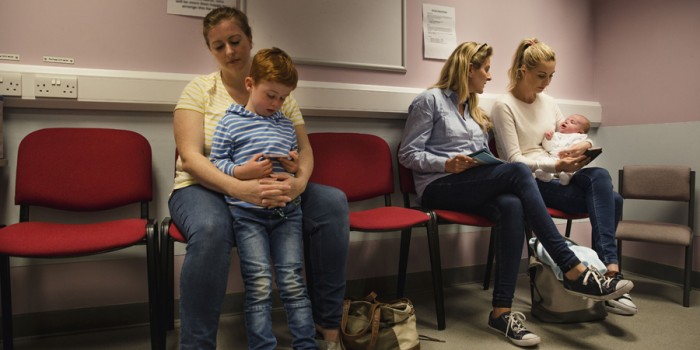 Drukte in de huisartsenpraktijk