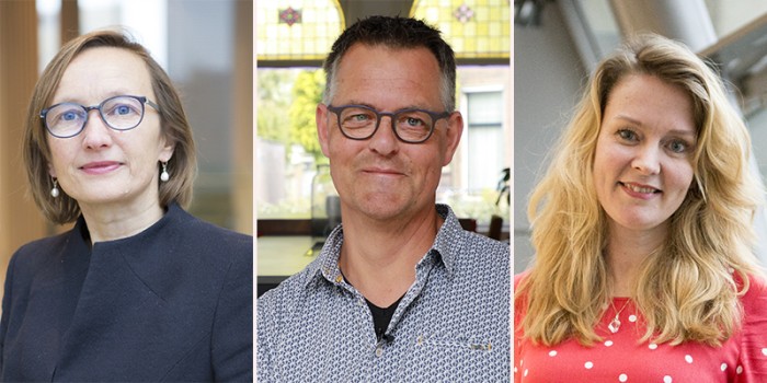 Swanet Woldhuis, Patrick Jansen en Freke Zuure