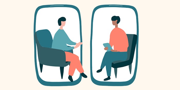 Online begeleide therapie