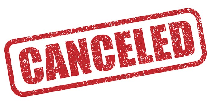 Canceled