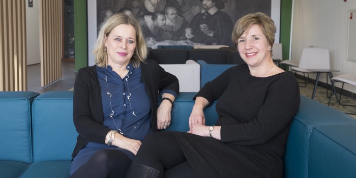 Andrea Smits en Esther Kersbergen